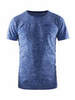 Спортивная футболка мужская Craft Core Seamless синяя - 1
