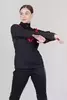 Женский утепленный разминочный костюм Nordski Base Premium black-pink - 5