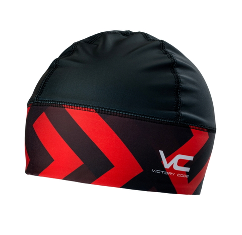 Victory Code Racer гоночная шапка black-red