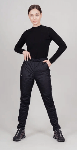 Женские лыжные брюки Nordski Hybrid Warm black