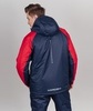 Nordski Premium Sport теплая лыжная куртка мужская navy-red - 2