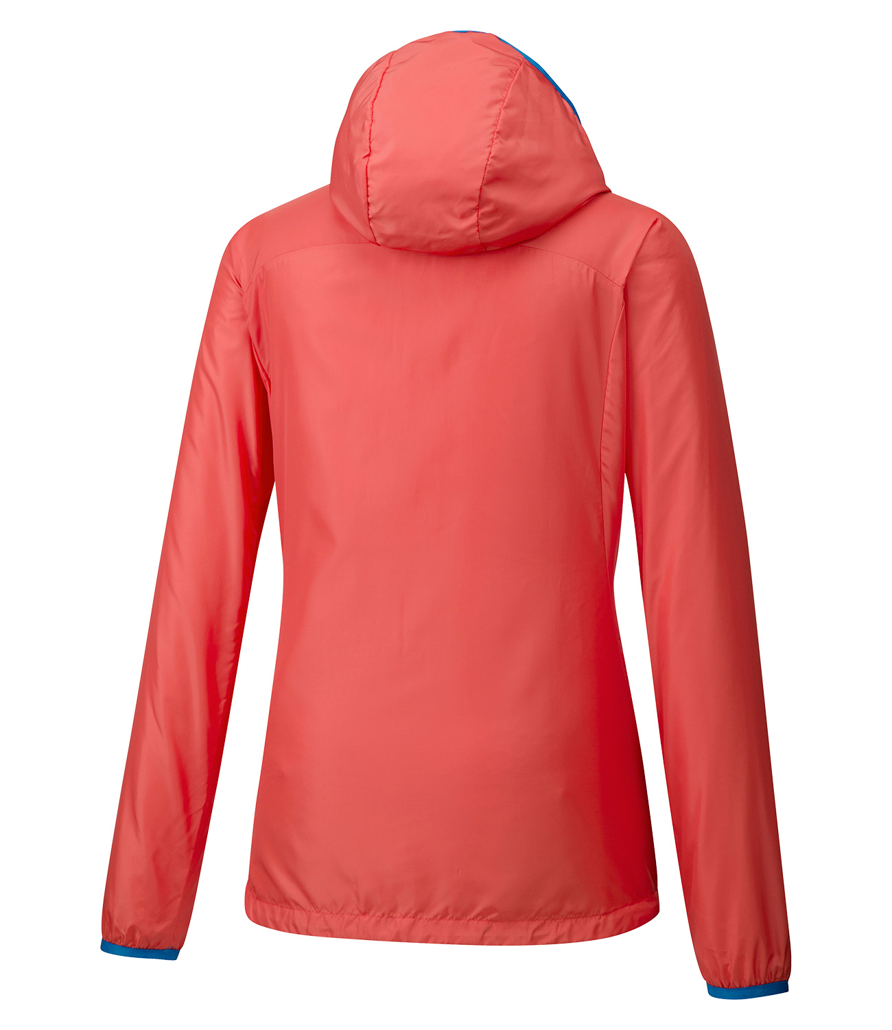 Mizuno Printed Hoodie Jacket куртка для бега женская коралловая - 2