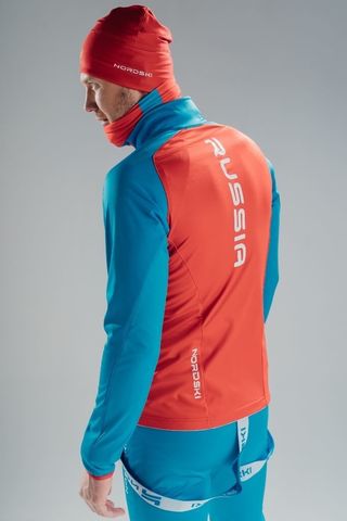 Nordski Premium лыжная куртка мужская red-blue
