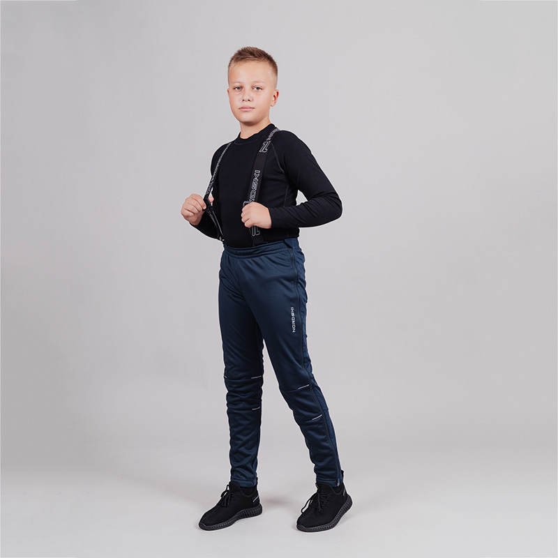 Nordski Jr Premium лыжный костюм детский green-blueberry - 7