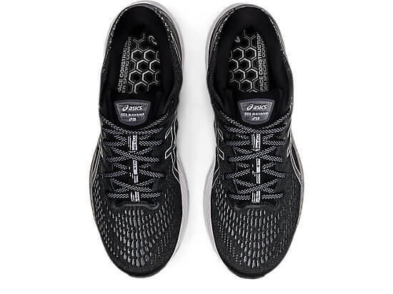 Asics Gel Kayano 28 Wide 2E беговые кроссовки мужские черные (Распродажа) - 4