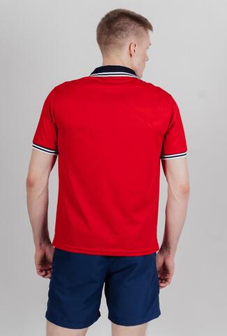 Мужская футболка поло Nordski red