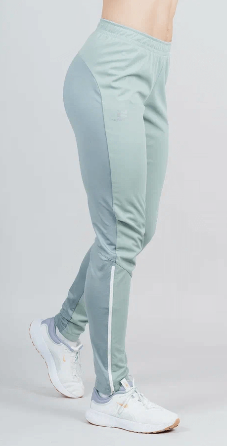 УЦЕНКА-Женские тренировочные лыжные брюки Nordski Pro ice mint - 5