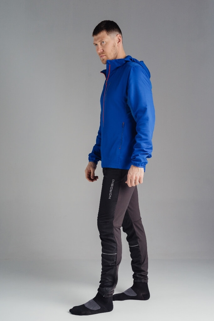 Nordski Run куртка для бега мужская Vasilek - 7
