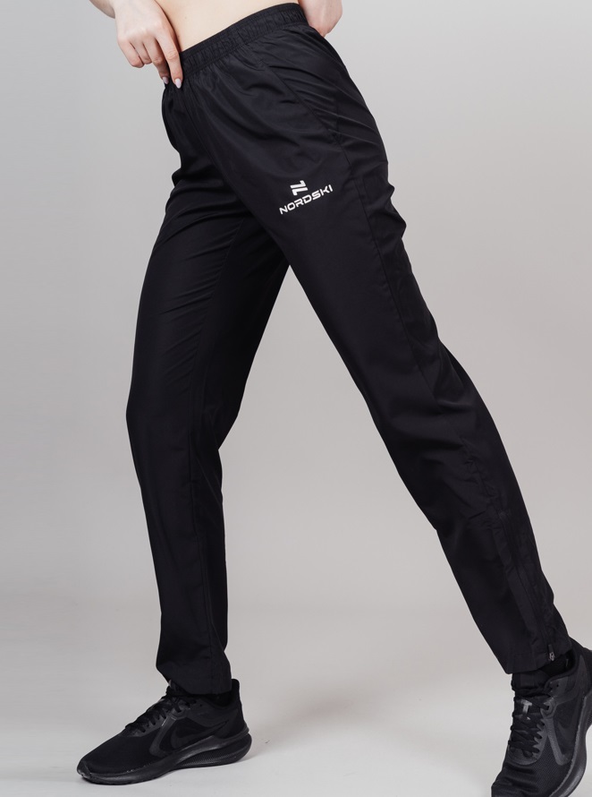 Nordski Motion костюм для бега женский Black-Light Blue - 5