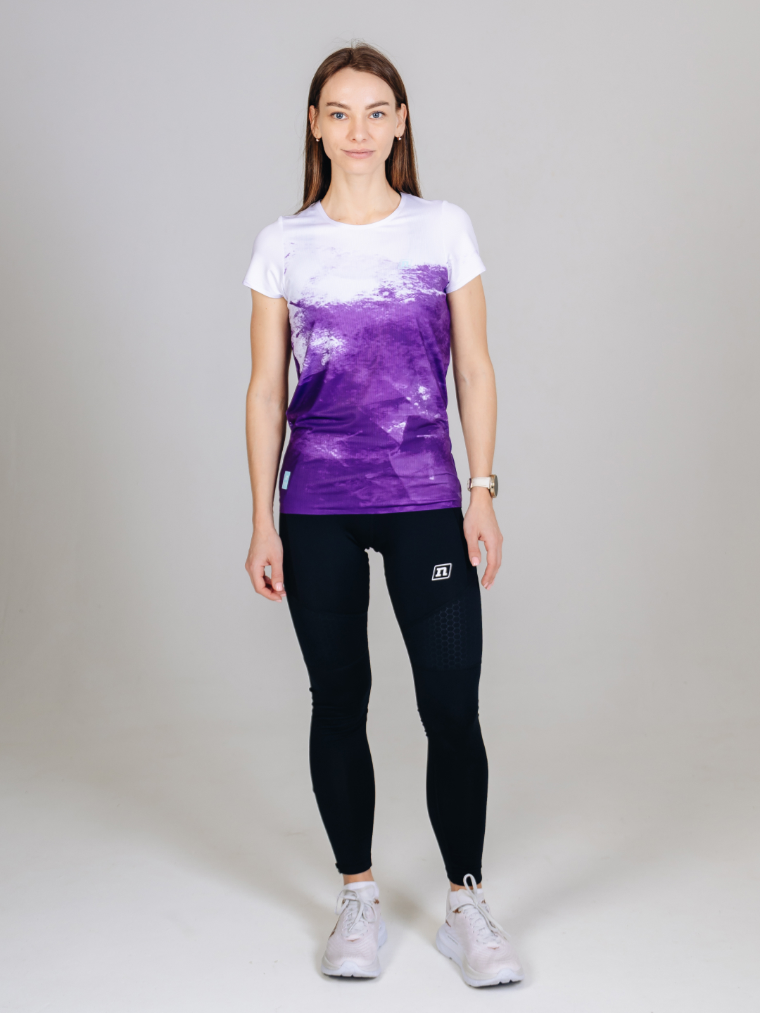 Женская тренировочная футболка Noname Comp Tee T-Shirt 26 WOS light purple - 9