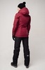 Nordski Mount лыжная утепленная куртка женская бордо - 17