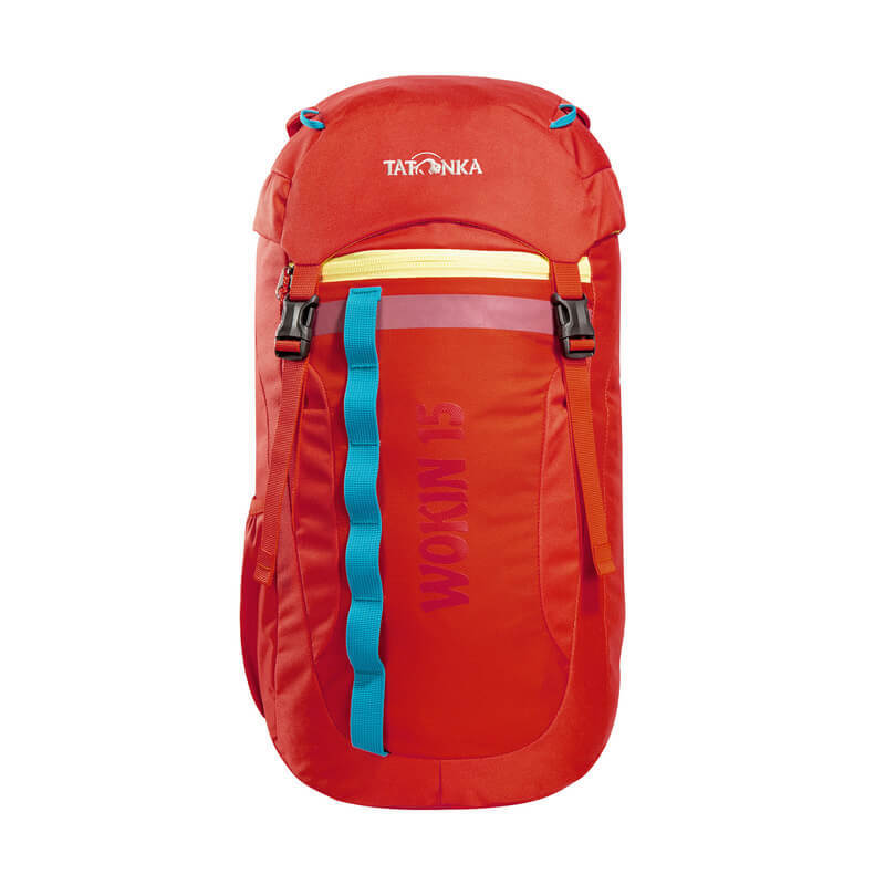 Tatonka Wokin 15 туристический рюкзак детский red orange - 3