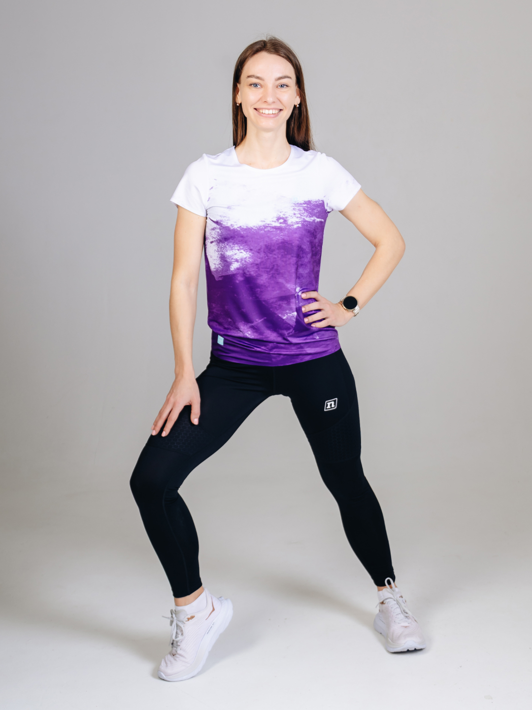 Женская тренировочная футболка Noname Comp Tee T-Shirt 26 WOS light purple - 10