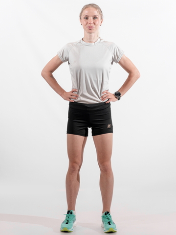 Женские обтягивающие шорты Noname Sprint Short Tights 24 WO black