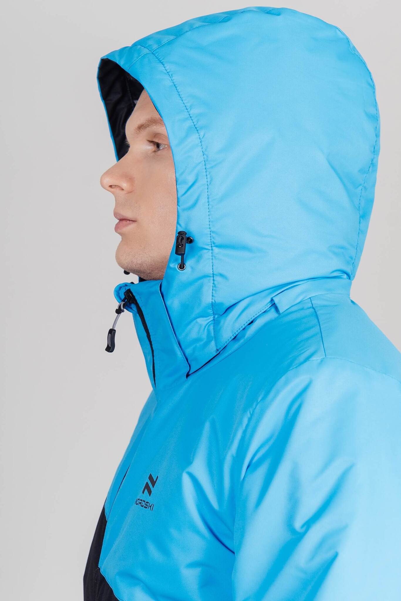 Мужская зимняя лыжная куртка Nordski Active синий-черный - 5