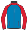 Nordski Premium лыжная куртка женская blue-red - 2