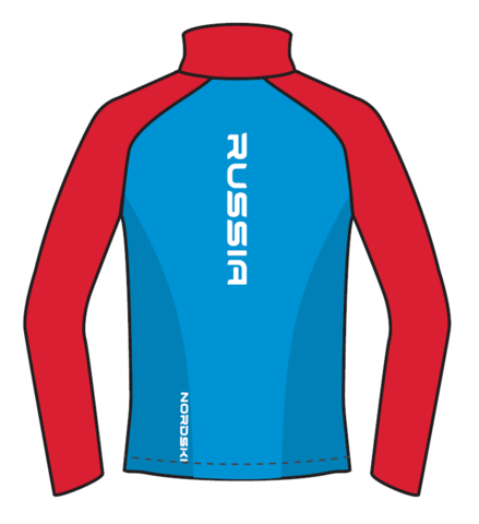 Nordski Premium лыжная куртка женская blue-red