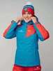 Nordski National 2.0 утепленный лыжный костюм женский blue - 3