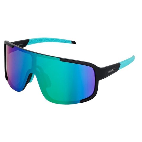 Мультиспортивные очки Moax Viru черный-бирюзовый