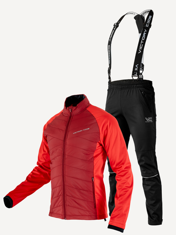 Лыжный костюм Victory Code Storm Active унисекс red