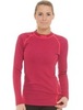 Термобелье рубашка Craft Warm Wool женская Red - 1