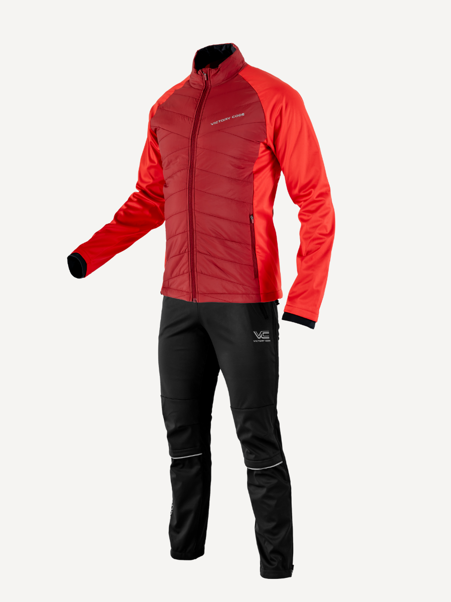 Лыжный костюм Victory Code Storm Active унисекс red - 4