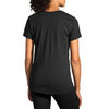 Brooks Run Mist Tee женская футболка черная - 2