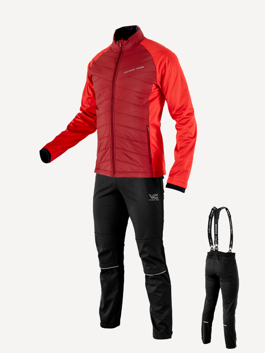 Лыжный костюм Victory Code Storm Active унисекс red - 5