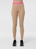 Женское термобелье леггинсы Moax Race бежевые - 1