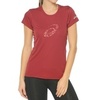 Asics Graphic SS Top Женская футболка красная - 1
