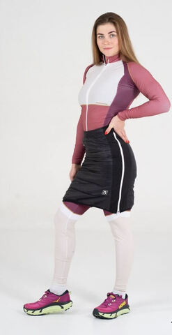 Женская утепленная юбка Noname Ski Skirt черная