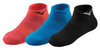 Mizuno Training Mid 3P комплект носков черные-синие-коралловые - 1