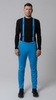 Мужские разминочные лыжные брюки Nordski Premium синие - 1