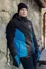 Теплая прогулочная куртка мужская Nordski Base black-blue - 7