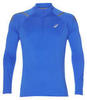 Asics Icon 1/2 Zip LS мужская рубашка для бега голубая - 1