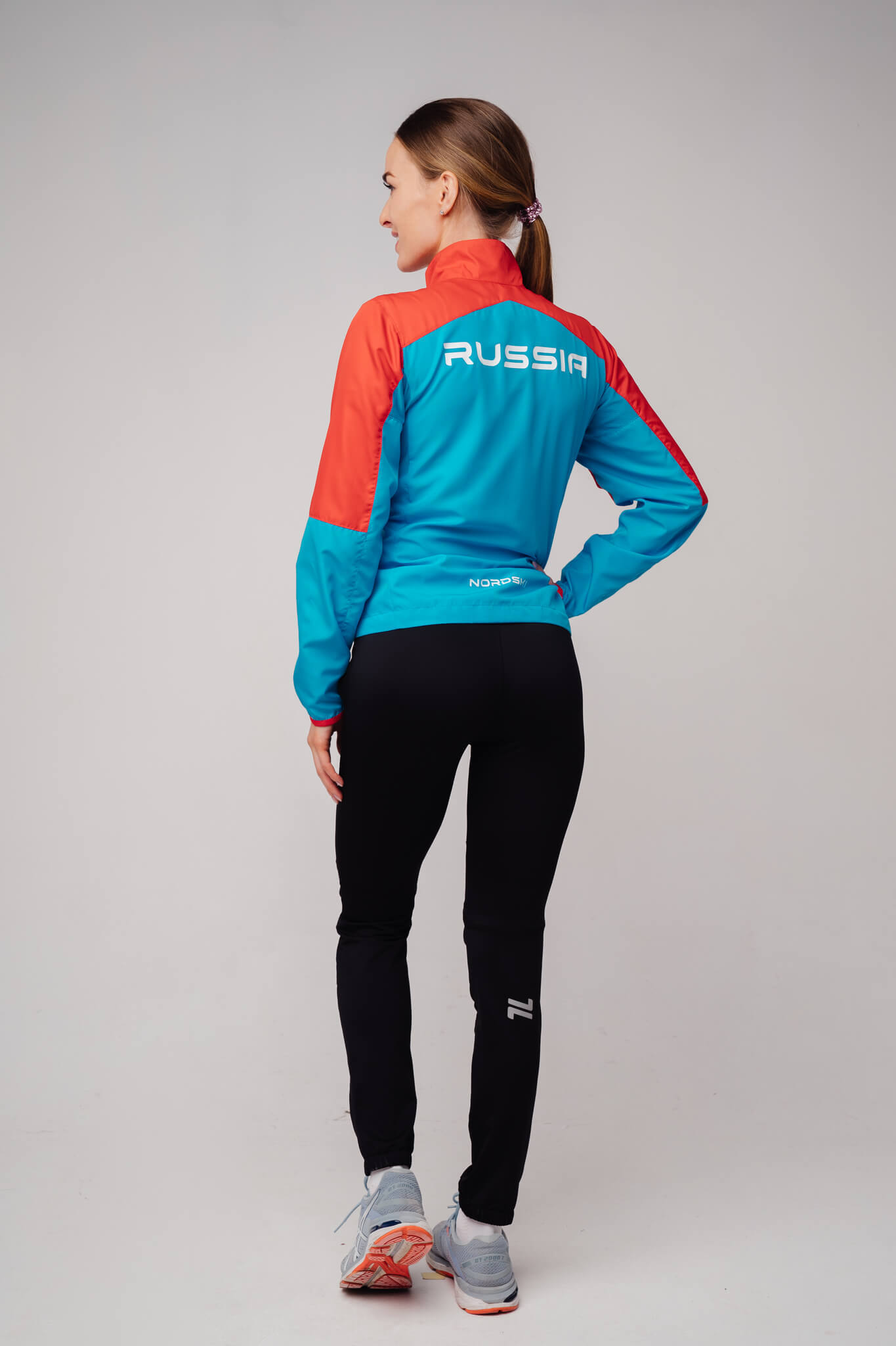 Nordski Sport костюм для бега женский red-blue - 2