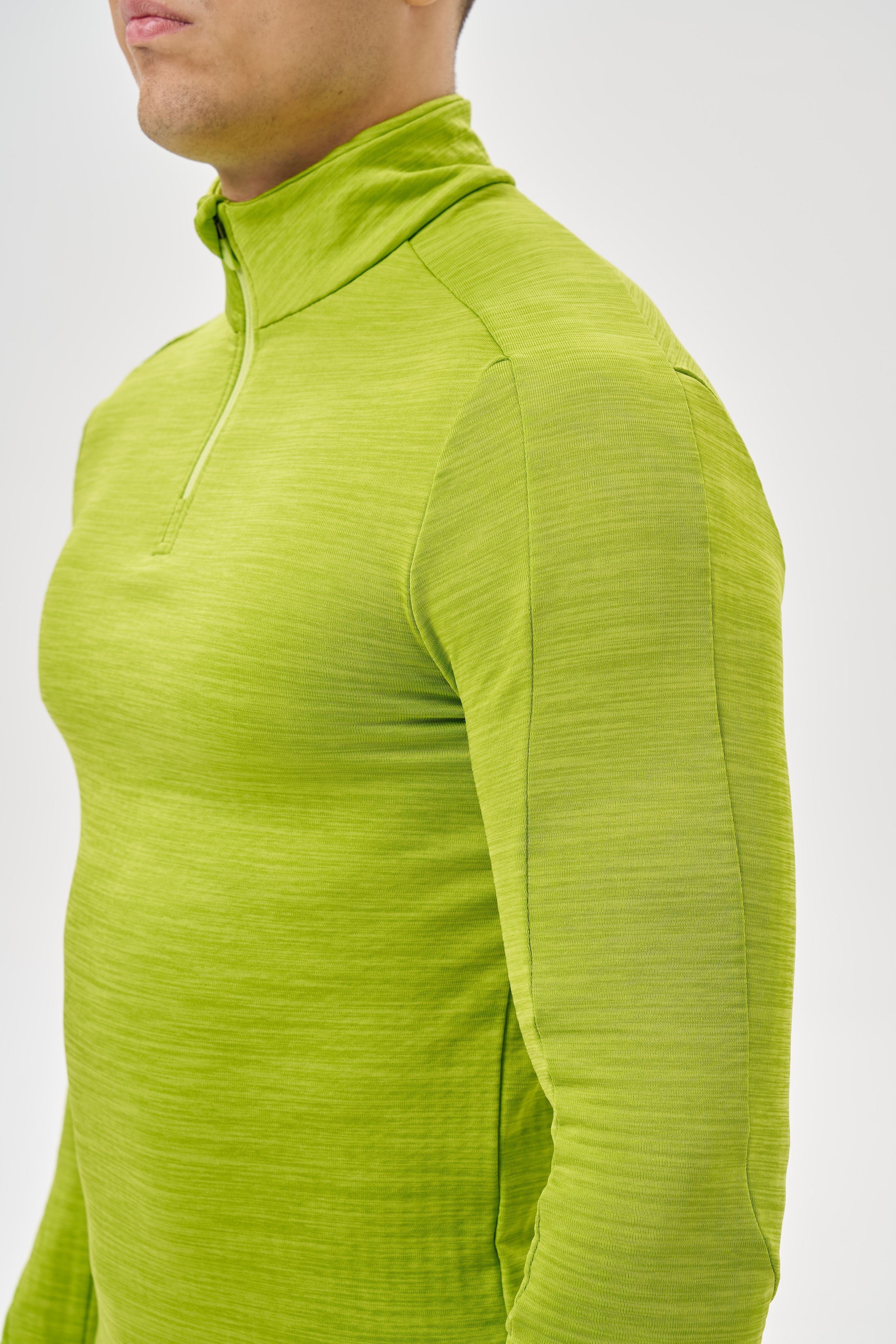 Мужской утепленный лонгслив Nordski Impulse lime - 6