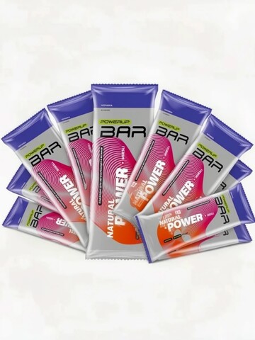 Набор энергетических батончиков PowerUp Muesli Черника