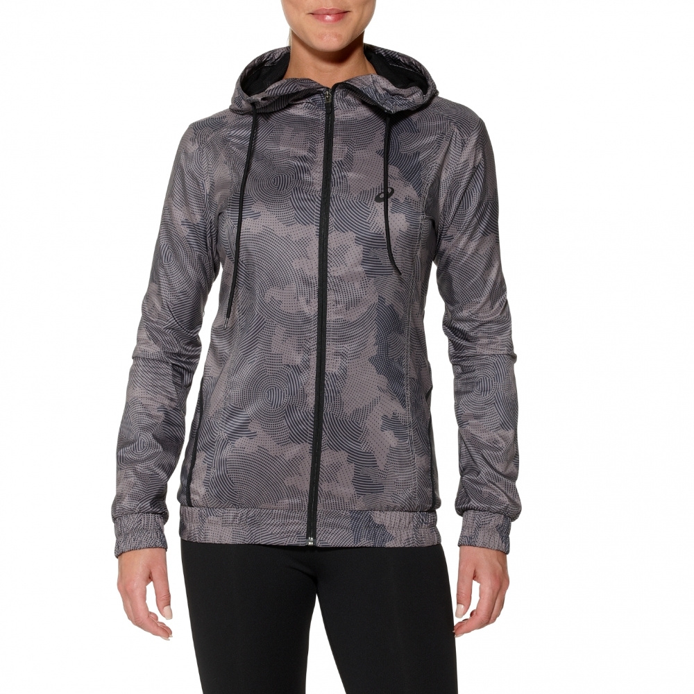 Asics Woven Jacket Ветровка женская grey - 4
