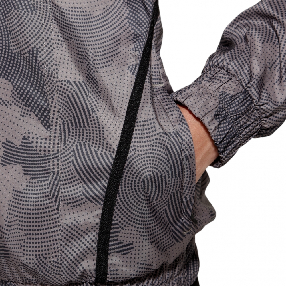 Asics Woven Jacket Ветровка женская grey - 5