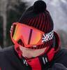 Вязаная шапка с шерстью Nordski Wool black-red - 5