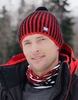 Вязаная шапка с шерстью Nordski Wool black-red - 4