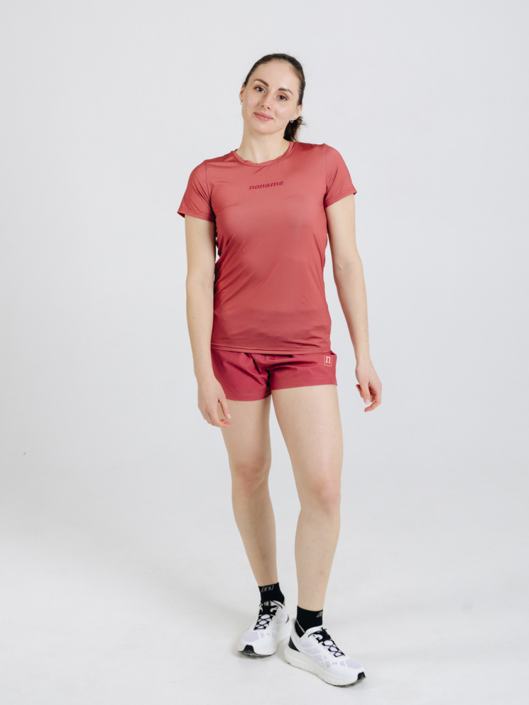 Женская спортивная тренировочная футболка Noname Miler T-Shirt SS 25 WOS barberry - 6