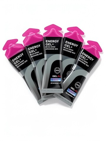 Набор энергетических гелей с ВСАА GEL4U Energy GEL + ВСАА 60 г лесные ягоды