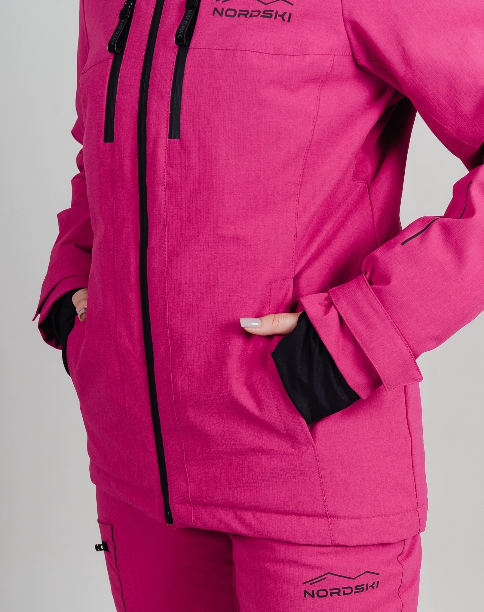 Женский горнолыжный костюм Nordski Lavin 2.0 fuchsia-dress blue - 10