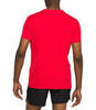 Asics Silver Ss Top футболка для бега мужская красная - 2