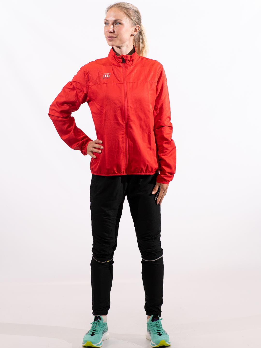 Женский костюм для бега Noname Strike Running красный-черный