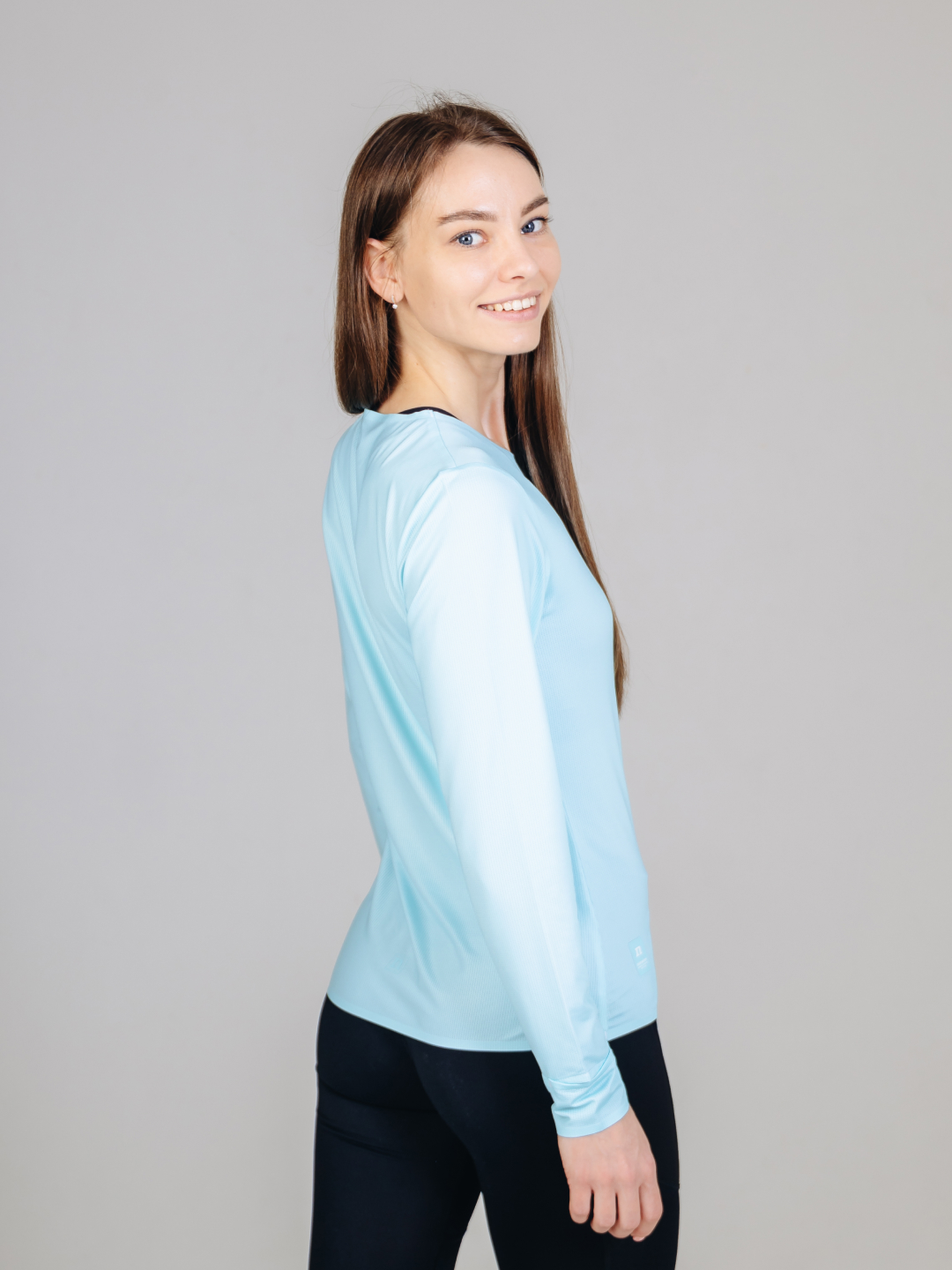 Женский тренировочный лонгслив Noname Comp Long Shirt 26 WOS mint - 2
