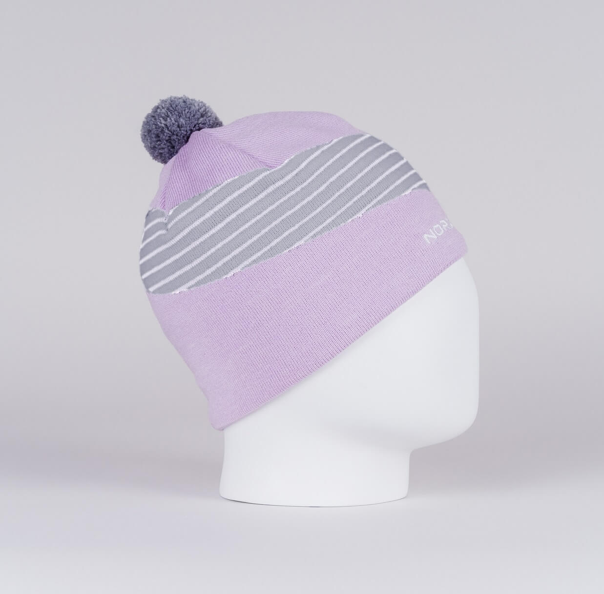 Лыжная шапка Nordski Line pink - 3