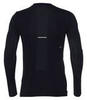 Asics Seamless Ls Texture мужская рубашка для бега черная - 2